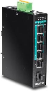 TRENDnet 5-Port Rugged DIN-Rail Gigabit Switch