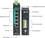 TRENDnet 5-Port Rugged DIN-Rail Gigabit Switch