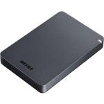 BUFFALO 2TB MiniStation PGF Portable External Hard Drive HDD Shock Resistant, USB 3.0 (3.2 Gen 1x1) for PC, Mac