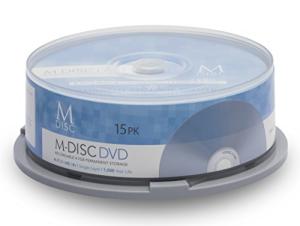 Millenniata M-DISC 4.7 GB DVD Media - 15 Disc Cake Box