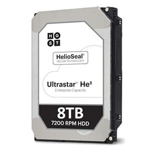 HGST Ultrastar He8 HUH728080ALE604 0F23668 / 0F25721 8TB 7,2K RPM SATA 6Gb/s 128MB 3.5" HDD 512E