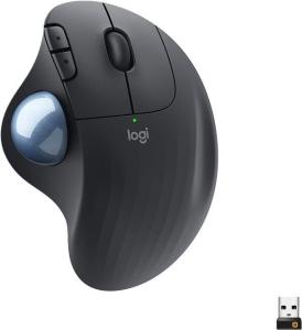 Ergo M575 Wireless Trackball Mouse - Black
