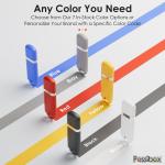 Possibox Custom Promotional USB Flash Drive 2GB Printed with Your Logo - as Campaign Gift Bulk - 50 Pack