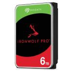 Seagate IronWolf Pro, 6 TB, Enterprise NAS Internal HDD –CMR 3.5 Inch, SATA 6 Gb/s, 7,200 RPM, 256 MB Cache for RAID Network Attached Storage (ST6000NT001)