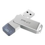 PNY 128GB Duo Link iOS USB 3.2 Dual Flash Drive