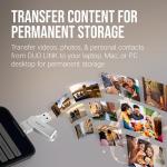 PNY 128GB Duo Link iOS USB 3.2 Dual Flash Drive