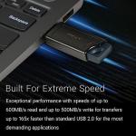 PNY 256GB PRO Elite V2 USB 3.2 Gen 2 Flash Drive – 600MB/s