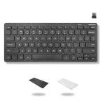 Macally Wireless Ergonomic Mini USB Keyboard