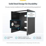 StarTech 14U Low Profile Wall Mount Rack