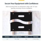 StarTech 14U Low Profile Wall Mount Rack