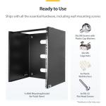 StarTech 14U Low Profile Wall Mount Rack