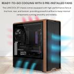 Lian Li LANCOOL 217 ATX Wood Case with Fans