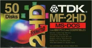 TDK 50-Pack 3.5" Floppy Disks for PC