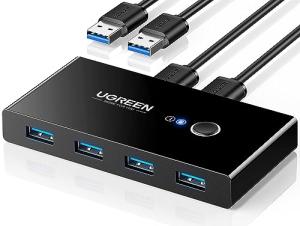 UGREEN USB 3.0 Switch for 2 Computers