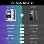 Phantom Gaming PC - Intel i7, 16GB RAM, RX580