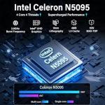 HIGOLEPC Mini PC with Touchscreen and Battery