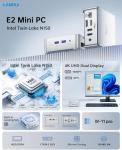 KAMRUI E2 Mini PC with 16GB RAM and 1TB SSD