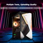 IPASON Ryzen 5 Gaming Desktop with Vega 7 Graphics