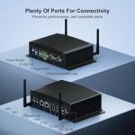 WEIDIAN Fanless Mini PC i7, 16GB, 512GB SSD