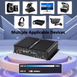 KINGDEL Fanless i7 12th Gen Desktop PC