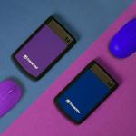 Transcend 1TB Rugged Portable Hard Drive - Purple