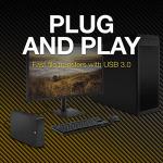 High-Capacity USB 3.0 External HDDs up to 18TB