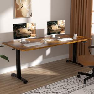 Veken 63-Inch Height Adjustable Electric Standing Desk