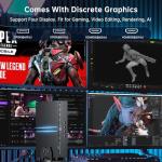 MSECORE Mini Gaming PC with Core i9 & RTX 4060 Ti