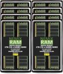 NEMIX RAM 1TB (16X64GB) DDR5 6400MHZ PC5-51200 CL52 2Rx4 1.1V 288-PIN ECC RDIMM Registered Server Memory KIT