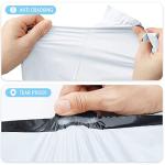 Fuxury 30000 Pcs Large Poly Mailers 24x24 Inch, Waterproof Shipping Bags for Clothing, Strong Adhesive Shipping Envelopes for Small Business Suppliers, Self Seal Mailers Poly Mailing Bags White
