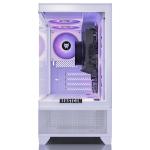 BEASTCOM Q3 Gaming PC Desktop Computer AMD Ryzen 7 5700G, 4K Vega Graphics 16 Threads, 16GB RAM, 512GB M.2 NVMe, 500W 80PLUS PSU, WiFi, Gaming Office Console, Towers Prebuilt PC