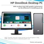 HP 2025 Omnidesk (Envy Next Brand) M02 AI Copilot Business Tower Desktop, Core i7-14700, 32GB DDR5, 2TB SSD, Wired KB & Mouse, Wi-Fi 6, Bluetooth, W11P, Bundle with ADATA 512GB External SSD