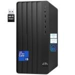 HP Desktop Computer Tower PC for Home Student & Business, 13th Gen Intel Quad-Core Processor, 64GB DDR4 RAM, 2TB PCIe SSD, WiFi Adapter, VGA, HDMI, RJ-45, Keyboard and Mouse, Windows 11 Home