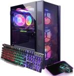 STGAubron Gaming PC Computer Desktop, GeForce RTX 3060 12G, Intel Core i7 up to 3.9G, 32G RAM, 1T SSD, WiFi 6, BT 5.0, RGB Fan x6, Windows 11 Home
