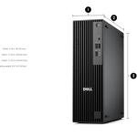 Dell Pro Slim QCS1250 Business Desktop, New OptiPlex Version, Intel Core i7-14700(20 Core, 28 Threads), 64GB DDR5 RAM, 2TB PCIe SSD, Ultra-Quiet Design, Dual 4K Monitor Support, USB-C, Windows 11