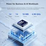 Lenovo ThinkCentre M70s Small Business AI Desktop, Intel Core Ultra 5 225, 64GB DDR5, 2TB SSD, HDMI, DP, Wi-Fi 6, Support 3-Monitor 4K, Wired KB & Mouse, Win 11 Pro, Bundle ADATA 64GB Flash Drive