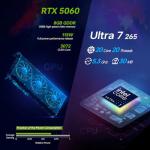 HP OmniDesk M03 Business Desktop PC, Intel Core Ultra 7 265, RTX 5060, 64GB DDR5 RAM, 2TB SSD, 4-Monitor Support 4K, Wired KB & Mouse, Wi-Fi 6, Win11 Pro, Black, 64GB Flash Drive Bundle