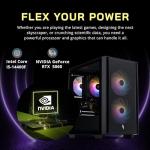 acer Nitro 60 N60-640-UR21 Gaming Desktop, Intel i5-14400F, GeForce RTX 5060 8GB GDDR7, 32GB DDR5, 2TB SSD, Realtek Audio, ARGB Cooling Fans, Win 11 Pro, Wi-Fi 6, Black, 1TB Docking Station Set