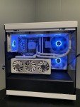 White and Black High-End Gaming PC Without GPU