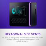 Alienware Aurora Gaming Desktop ACT1250 - Intel Core Ultra 7 265KF Processor, Liquid Cooled, NVIDIA GeForce RTX 5060Ti, 32GB DDR5 RAM, 2TB SSD, Windows 11 Home - Clear Panel