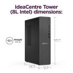 Lenovo IdeaCentre Secure & Productive Business Tower Desktop｜Intel 20-Core Ultra 7 265｜16GB DDR5 RAM, 1TB PCle SSD｜HDMI, Wi-Fi 6E, RJ-45, USB-C｜Windows 11