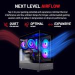 Skytech Gaming Azure 3 Gaming PC, Intel i5 14400F 2.5GHz, NVIDIA RTX 5060, 1TB NVMe SSD, 32GB DDR5 RAM 6000, 650W Gold PSU, Wi-Fi, Win 11, Desktop