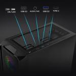 YEYIAN Gaming PC. Core i5 14400F, RTX 5060 8GB GDDR7, 2TB NVMe, 32GB DDR5, PSU, 650W 80+ Gold. Model YPI-VA44F0C-5603U