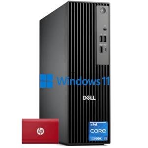 Dell 2025 Slim Business Desktop - Inte Core i9-12900K, (16Core, 24Threads) Ultra-Quiet Design, Dual 4K Monitor Support, Keyboard & Mouse, Win (Intel i9-12900K, 64GB RAM | 1TB SSD)
