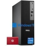 Dell 2025 Slim Business Desktop - Inte Core i9-12900K, (16Core, 24Threads) Ultra-Quiet Design, Dual 4K Monitor Support, Keyboard & Mouse, Win (Intel i9-12900K, 64GB RAM | 1TB SSD)