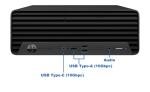 HP ProDesk 400 G9 SFF Desktop, Intel Core i7-14700, 16GB RAM, 1TB NVMe SSD, Display Port, HDMI,USB-C, Built in Wi-Fi, BT, Small Form Factor Business Computer, Windows 11 Pro