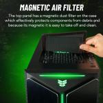 Mantis V2 - RTX 5080, 24-Core Ultra 9 285K, 96GB DDR5 RAM, 4TB Gen4 SSD, 360mm Liquid Cooled Gaming Desktop PC w/Windows 11 Pro, 3-Year Warranty, RGB Keyboard+Mouse, Internal Wi-Fi 6E, 3X DP & HDMI