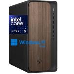 HP OmniDesk M03 Business Next Gen AI PC Desktop, Intel Core Ultra 5-225 Processor (10 Cores, Up to 4.9GHz), 32GB DDR5 RAM, 1TB SSD + 1TB HDD, USB-C, Wi-Fi 6, HDMI+DP Dual Monitor Support, Win 11