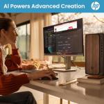 HP 2025 OmniDesk M03 Business Next Gen AI PC Desktop, Intel Core Ultra 7 265, 64GB DDR5 RAM, 1TB SSD, USB-C, Wi-Fi 6, Wired KB & Mouse, Windows 11 Home, Bundle with Adata UC310 64GB USB Flash Drive