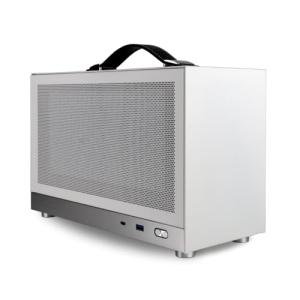 LAN Gamer RTX 5070 12GB, 24-Core Intel Ultra 9 285K, 32GB DDR5 RAM, 2TB Gen4 NVMe SSD, 8.1L Mini ITX SFF Desktop w/Windows 11 Pro, 3-Year Warranty, RGB Keyboard+Mouse, Internal Wi-Fi 6E (White)